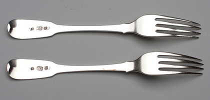 Cape Silver Konfyt Forks (Pair) - Johannes Combrink